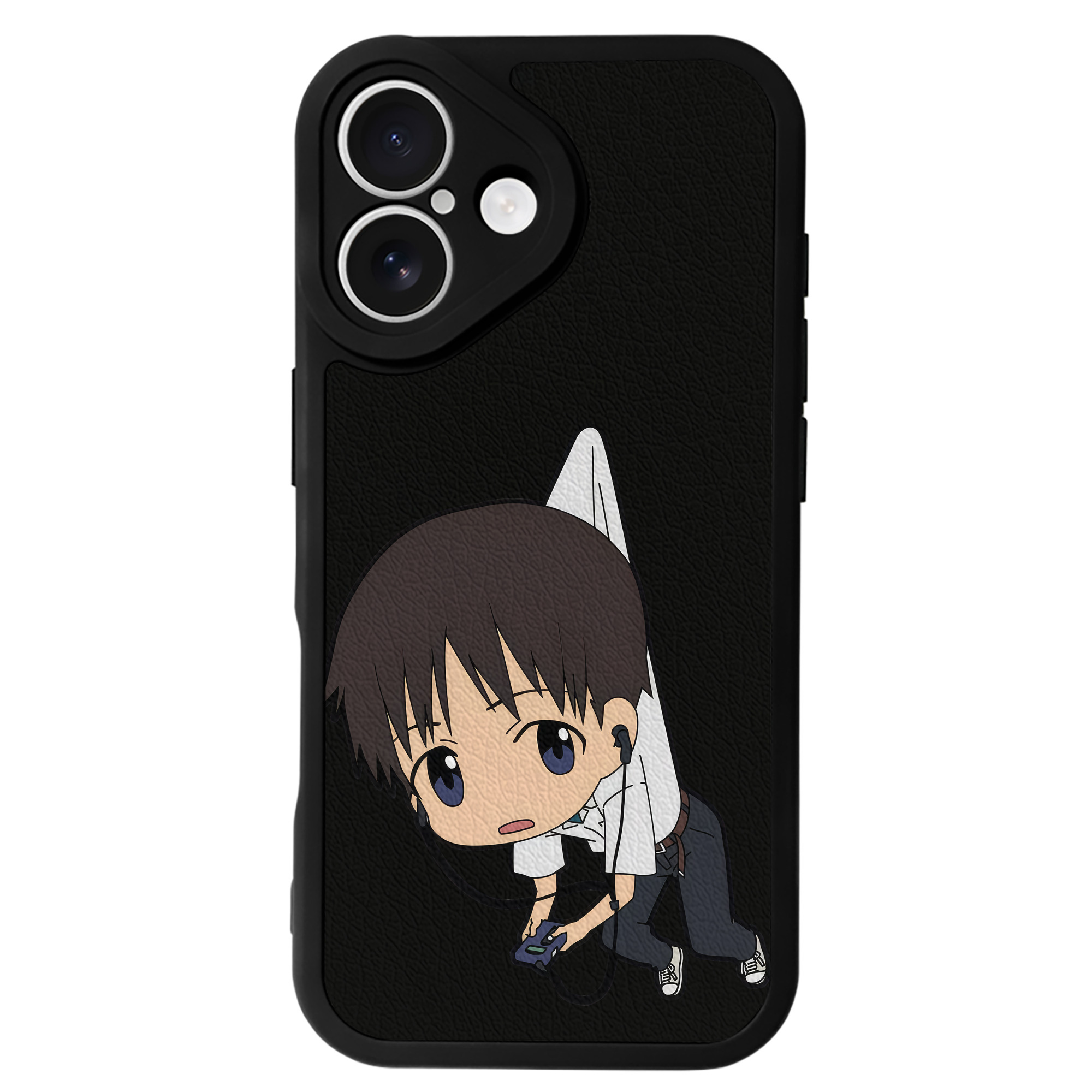 （画像用） EVA 新世紀エヴァンゲリオン 【iPhone 16シリーズ対応】シリコンスマホケース（レザー調） 材質：シリコン